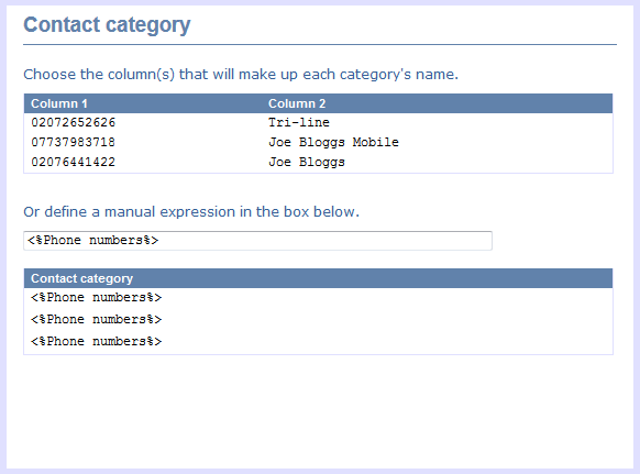 web user import